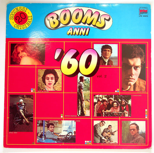 EBOND Various - Booms Anni '60 Vol. 2 Vinile V098066