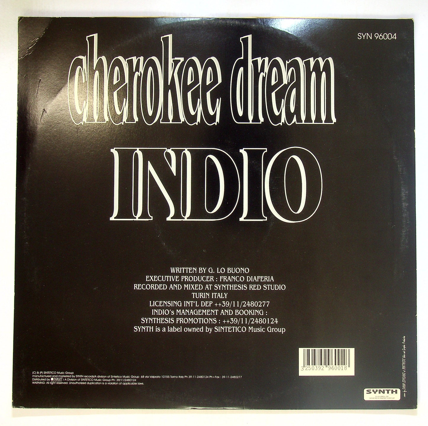EBOND Indio - Cherokee Dream Vinile V098106