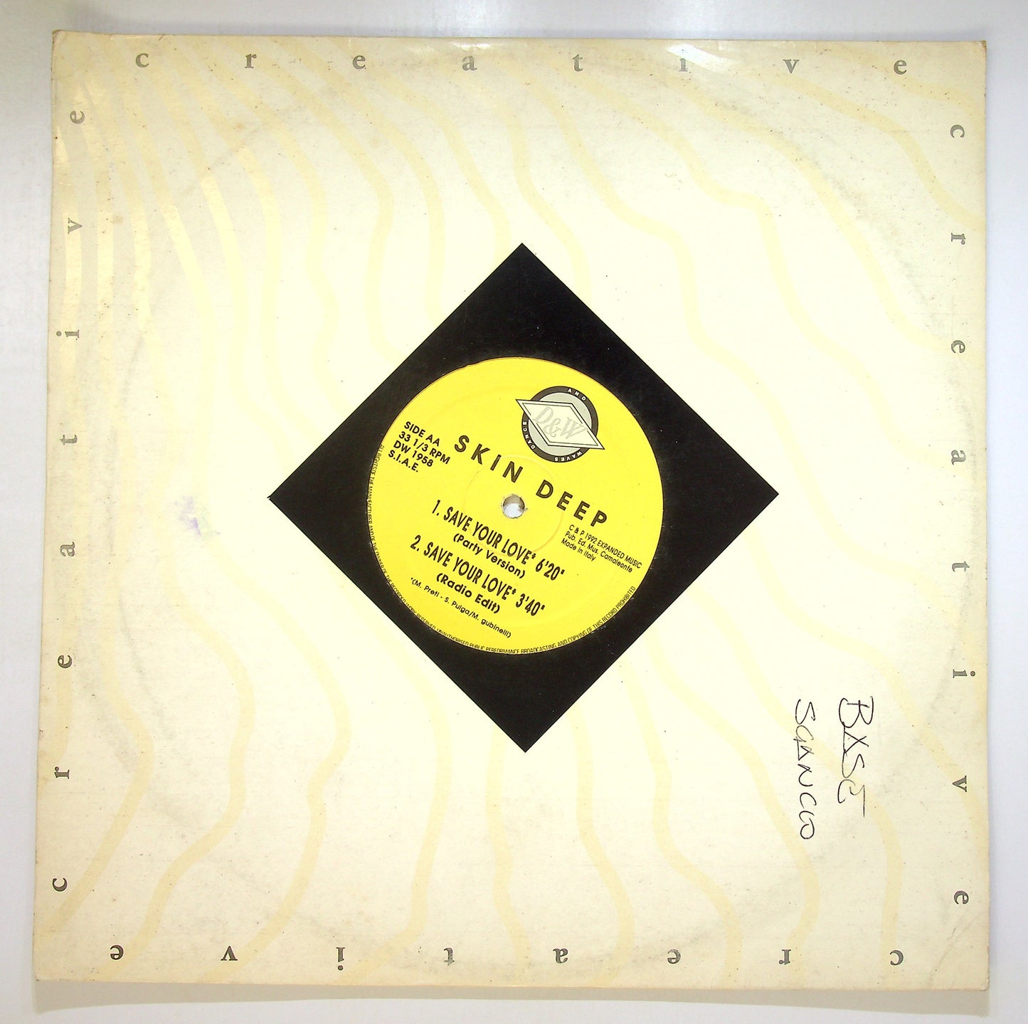 EBOND Skin Deep - Save Your Love Vinile V098117