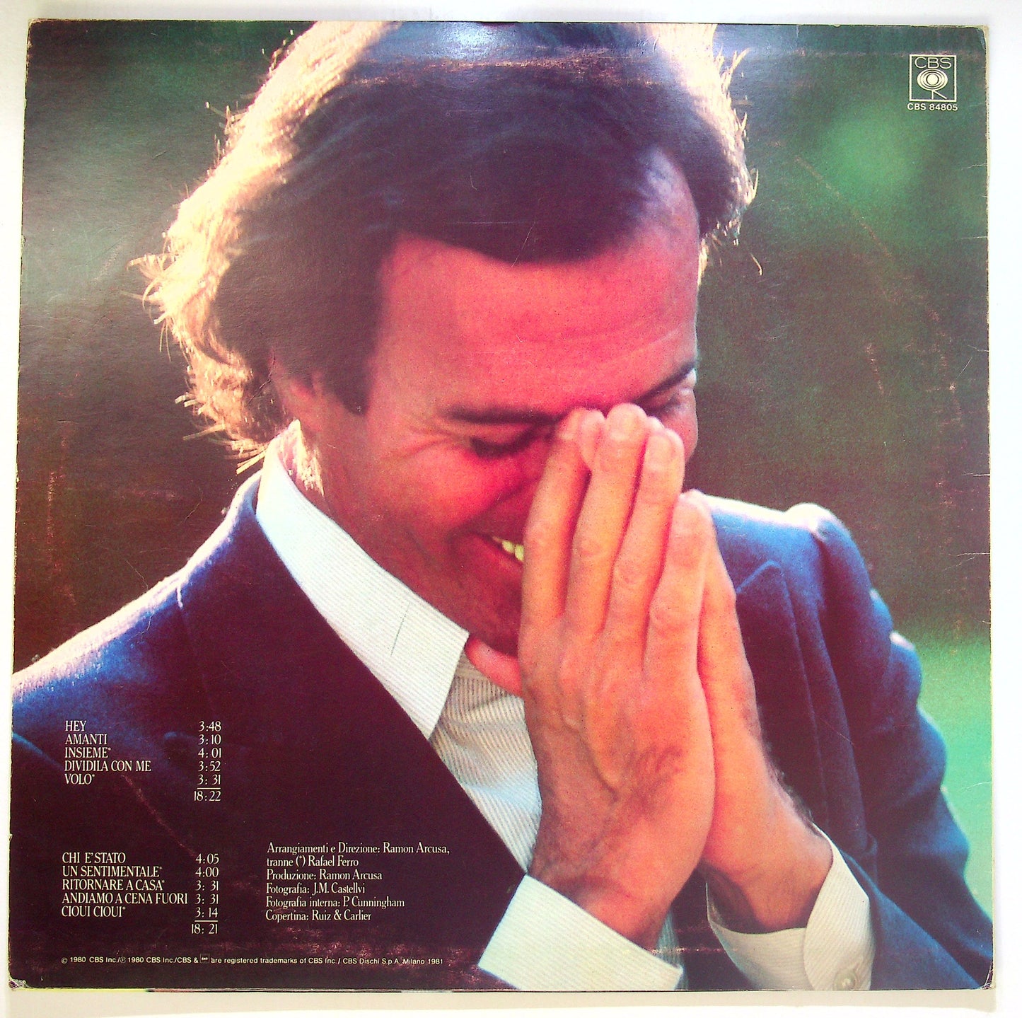 EBOND Julio Iglesias - Amanti Vinile V098120