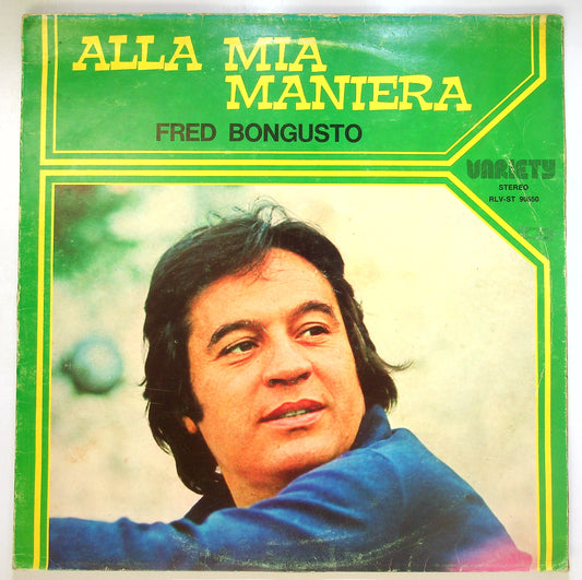 EBOND Fred Bongusto - Alla Mia Maniera Vinile V098122