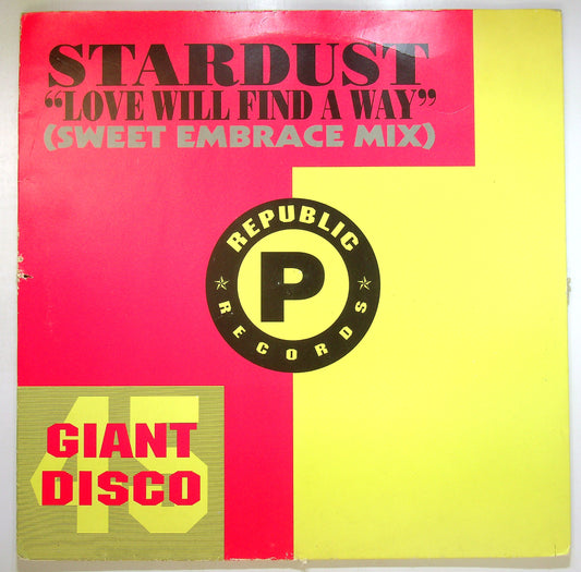 EBOND Stardust (2) - Love Will Find A Way / Blazin' Vinile V099038