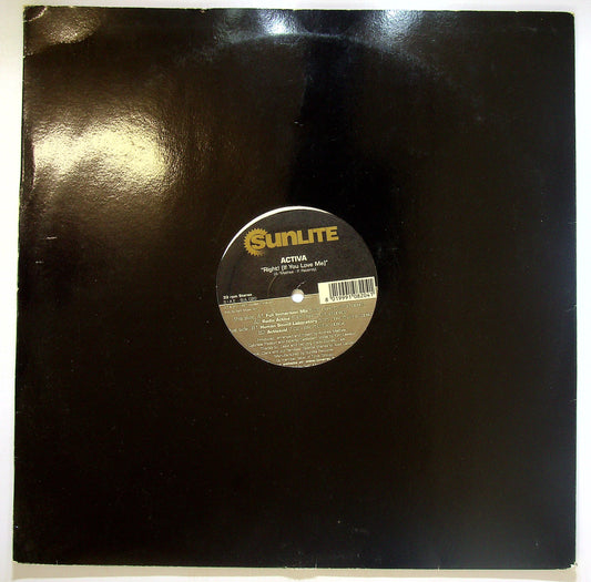 EBOND Activa - Right! (If You Love Me) Vinile V099039