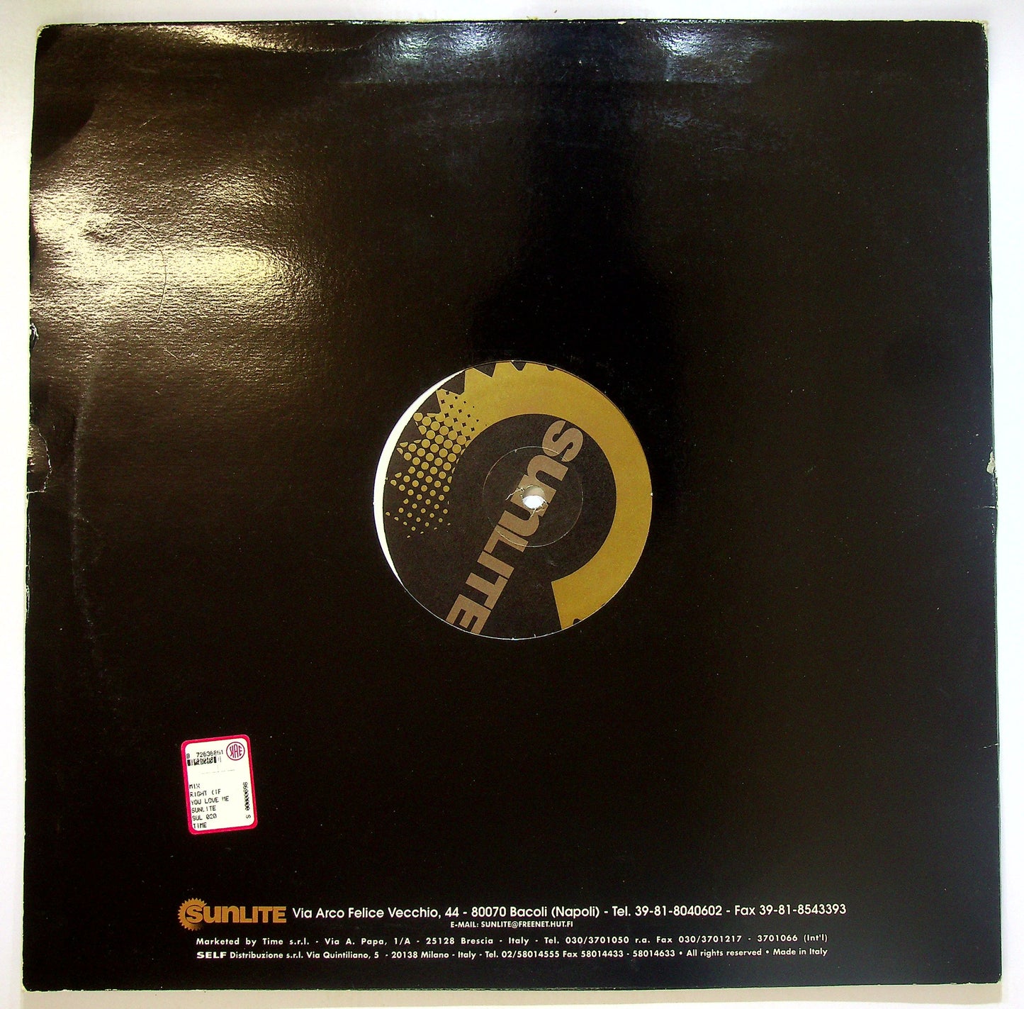 EBOND Activa - Right! (If You Love Me) Vinile V099039