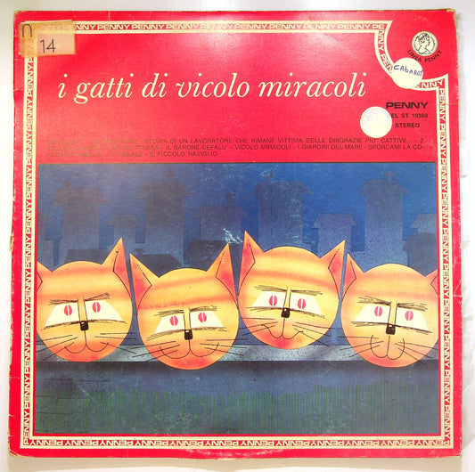 EBOND I Gatti Di Vicolo Miracoli - I Gatti Di Vicolo Miracoli Vinile V099060