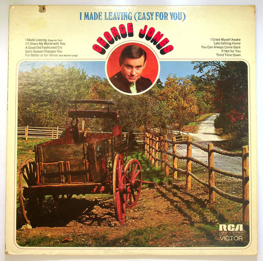EBOND George Jones - I Made Leaving (Easy For You) Vinile V099067
