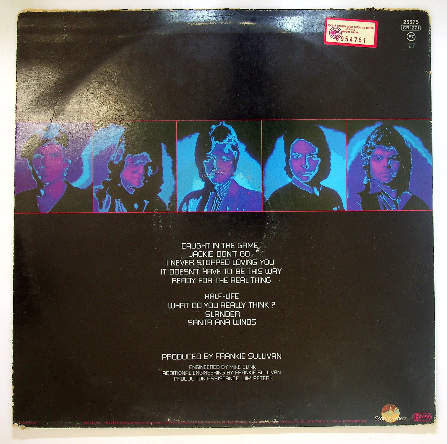 EBOND Survivor - Caught In The Game Vinile V100014