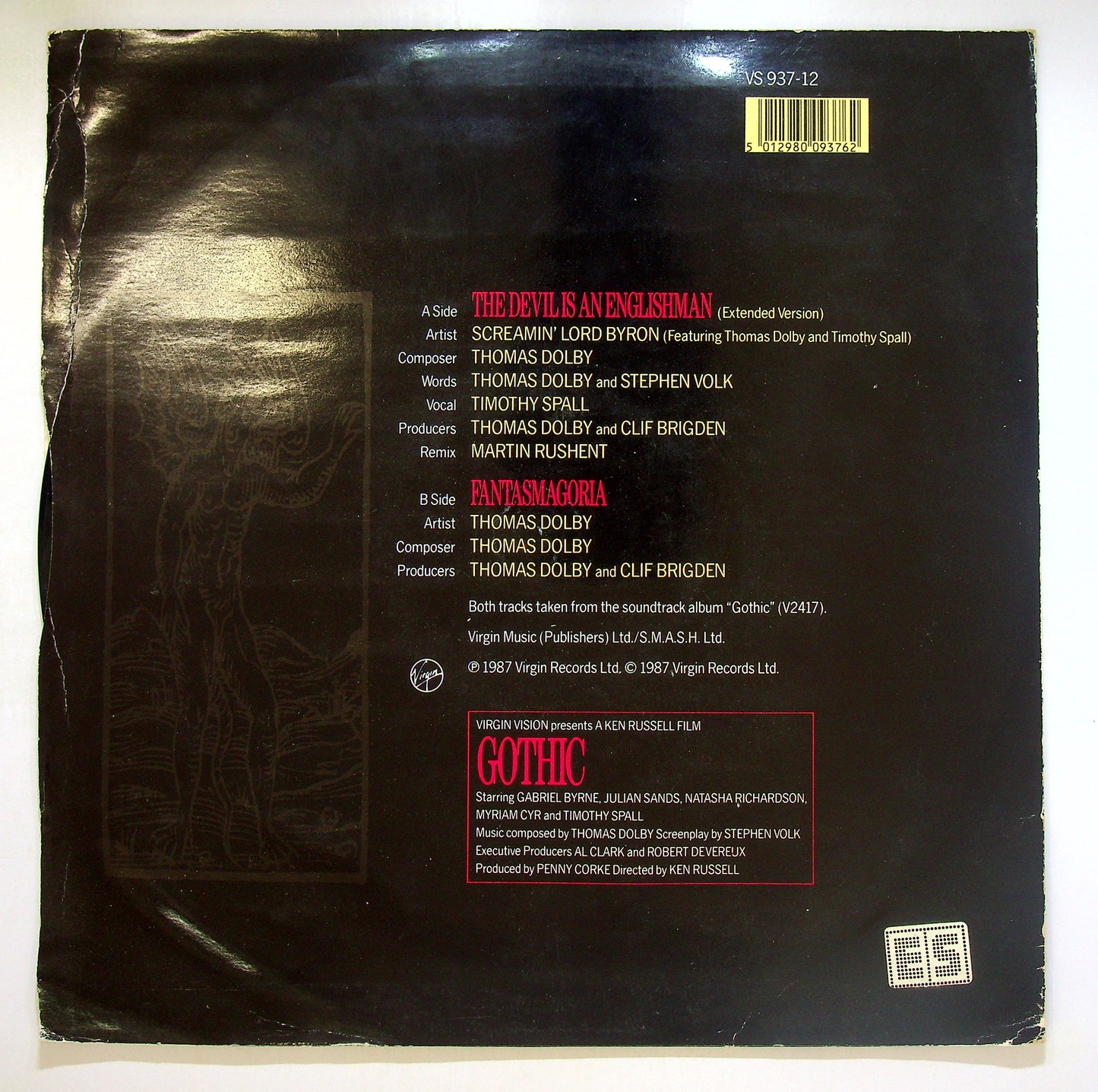 EBOND Screamin' Lord Byron - The Devil Is An Englishman Vinile V100025