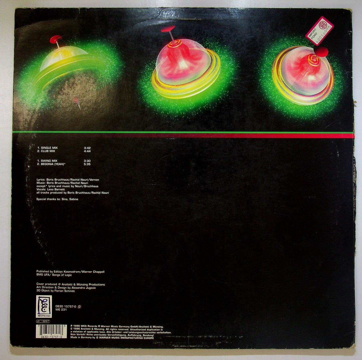 EBOND Pride 1 - Turn Around Vinile V100039