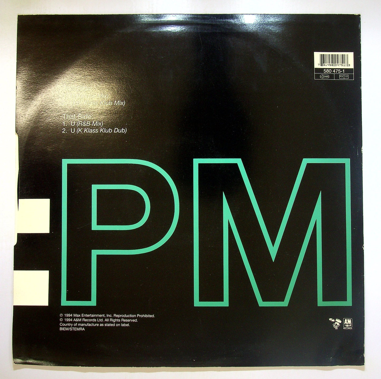 EBOND Loni Clark - U Vinile V100048