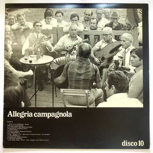 EBOND Italia Mia - Disco 10 - Allegria Campagnola - Che Passione Vinile V100053