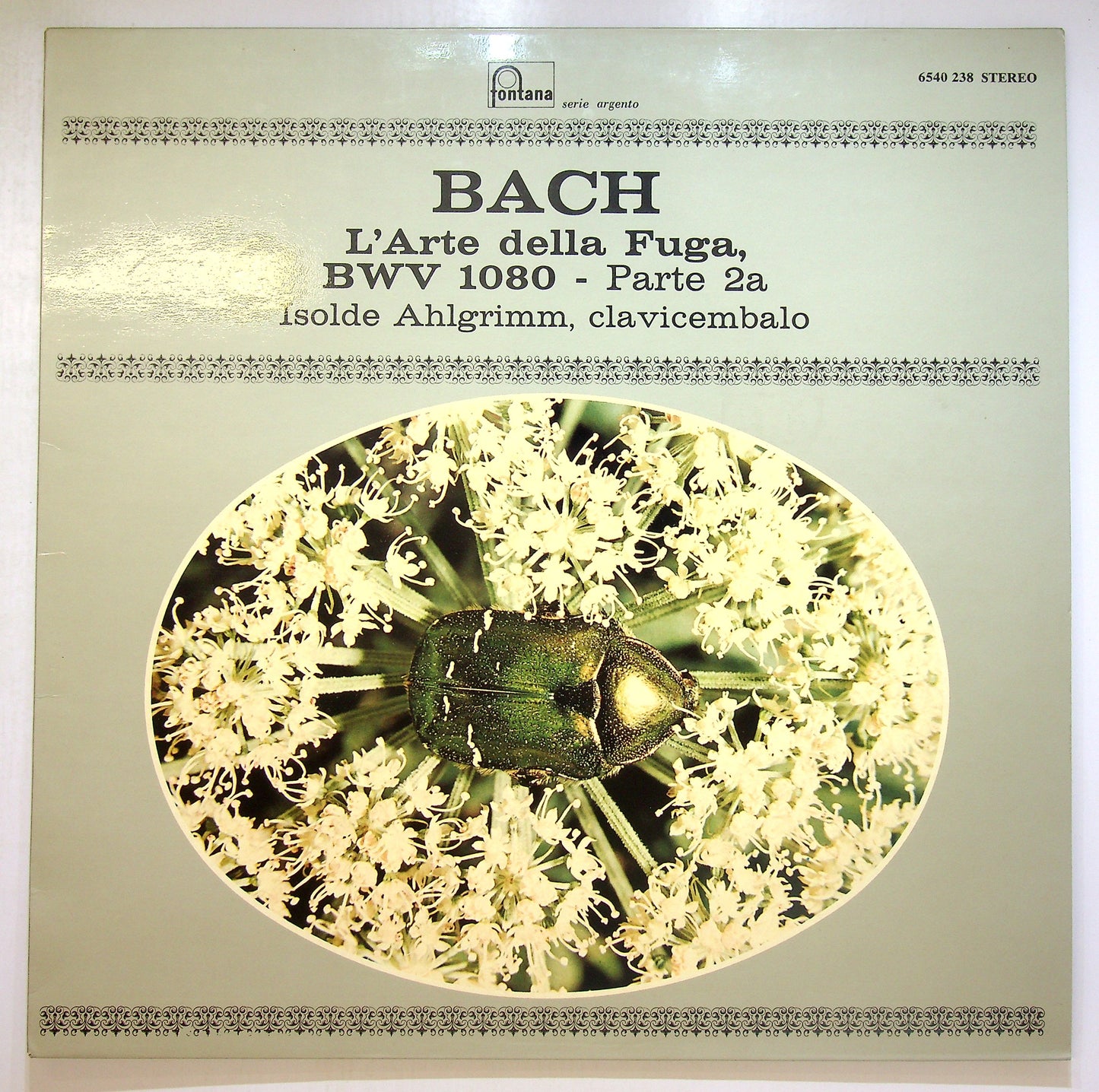 EBOND Isolde Ahlgrimm - Bach L'arte della Fuga - Parte 2a Vinile V100095