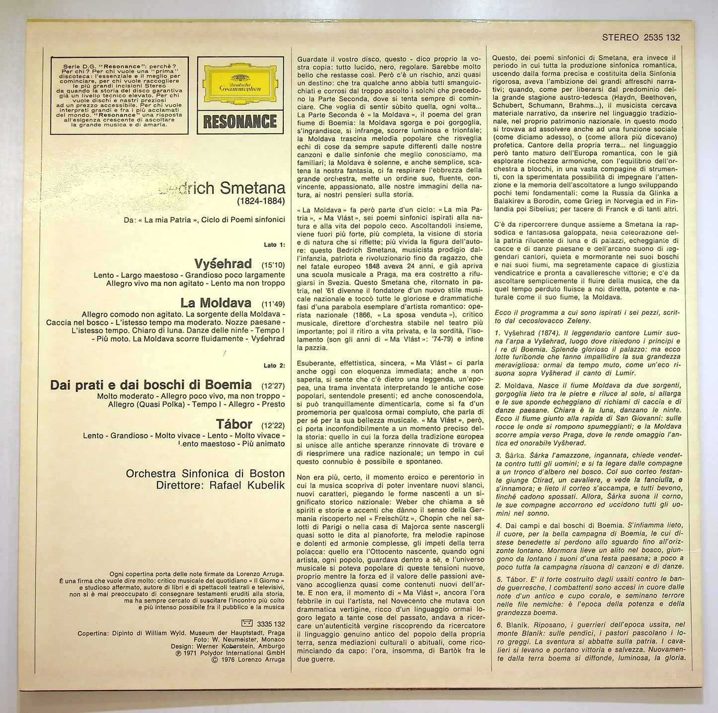 EBOND Bedrich Smetana - La Moldava Vinile V100102