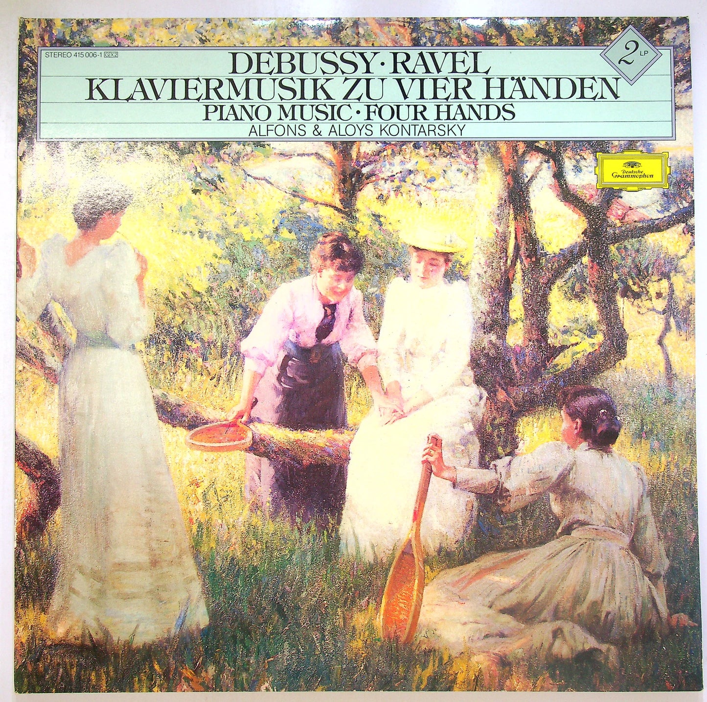 EBOND Ravel - Debussy - Klaviermusik Zu Vier Handen Vinile V100111