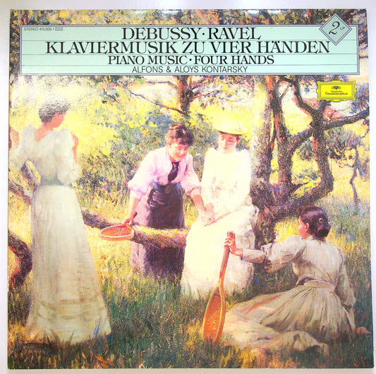 EBOND Ravel - Debussy - Klaviermusik Zu Vier Handen Vinile V100111