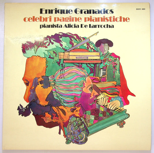 EBOND Enrique Granados celebri pagine pianistiche Vinile V100112