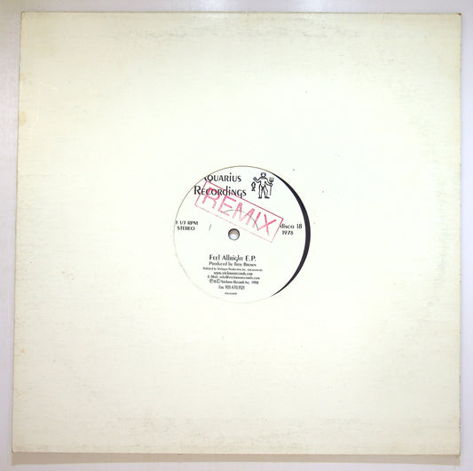 EBOND Troy Brown - Feel Allright E.P. Vinile V100123