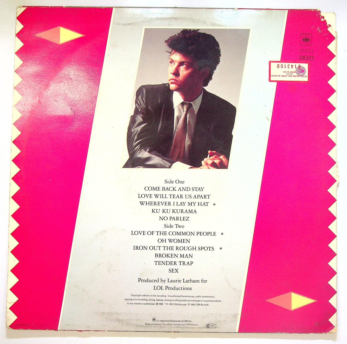 EBOND Paul Young - No Parlez Vinile V100147