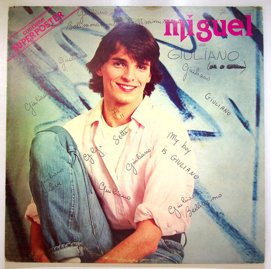 EBOND Miguel Bose' - Miguel Vinile V101000
