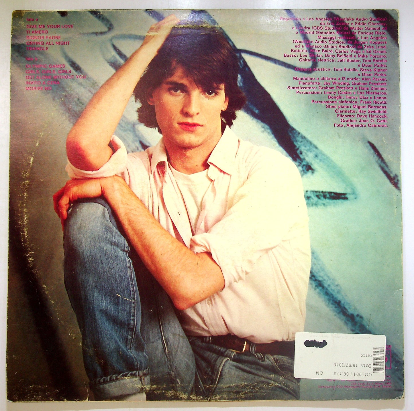EBOND Miguel Bose' - Miguel Vinile V101000