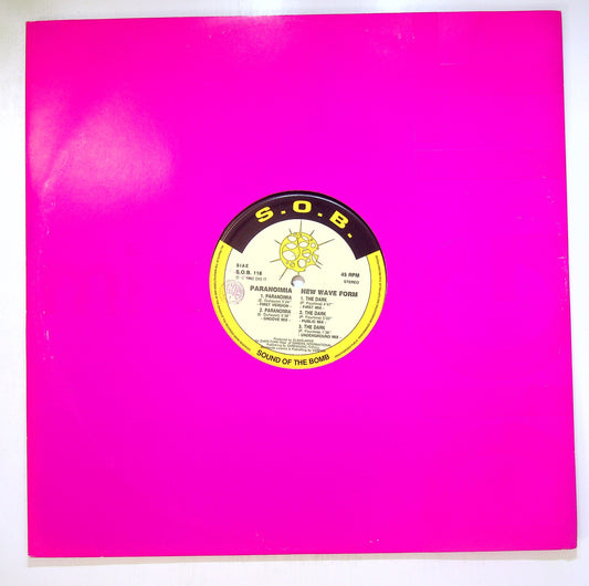 EBOND Paranoimia / New Wave Form - Paranoimia / The Dark Vinile V102036