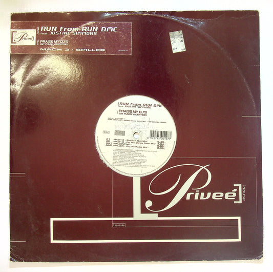 EBOND Run Feat. Justine Simmons - Praise My DJ's Vinile V102073