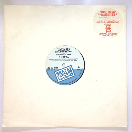 EBOND Paul Rutherford With Pressure Zone - That Moon Vinile V102075