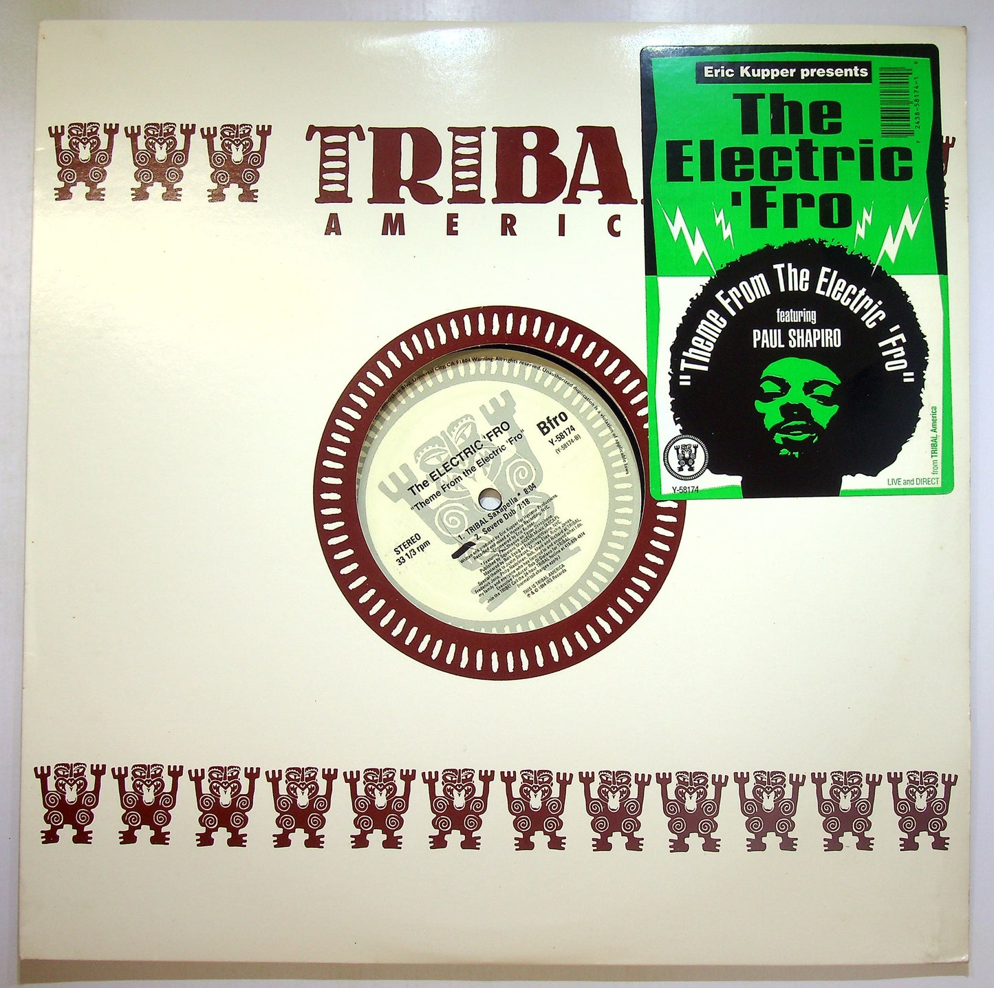 EBOND The Electric 'Fro - Theme From The Electric 'Fro Vinile V102134