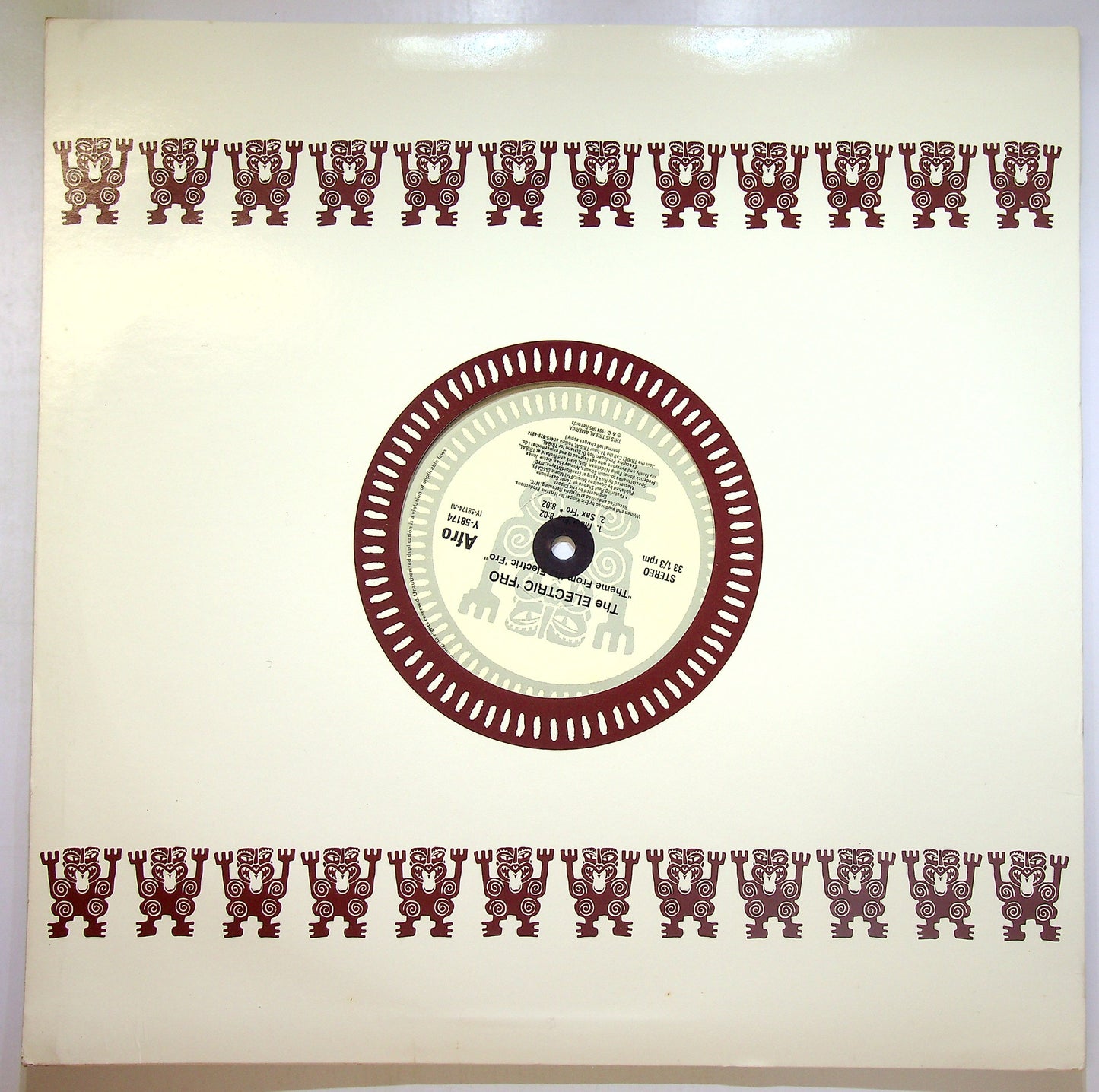 EBOND The Electric 'Fro - Theme From The Electric 'Fro Vinile V102134