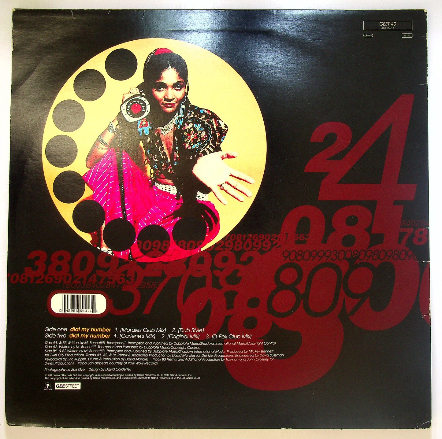 EBOND Carlene Davis - Dial My Number Vinile V102145