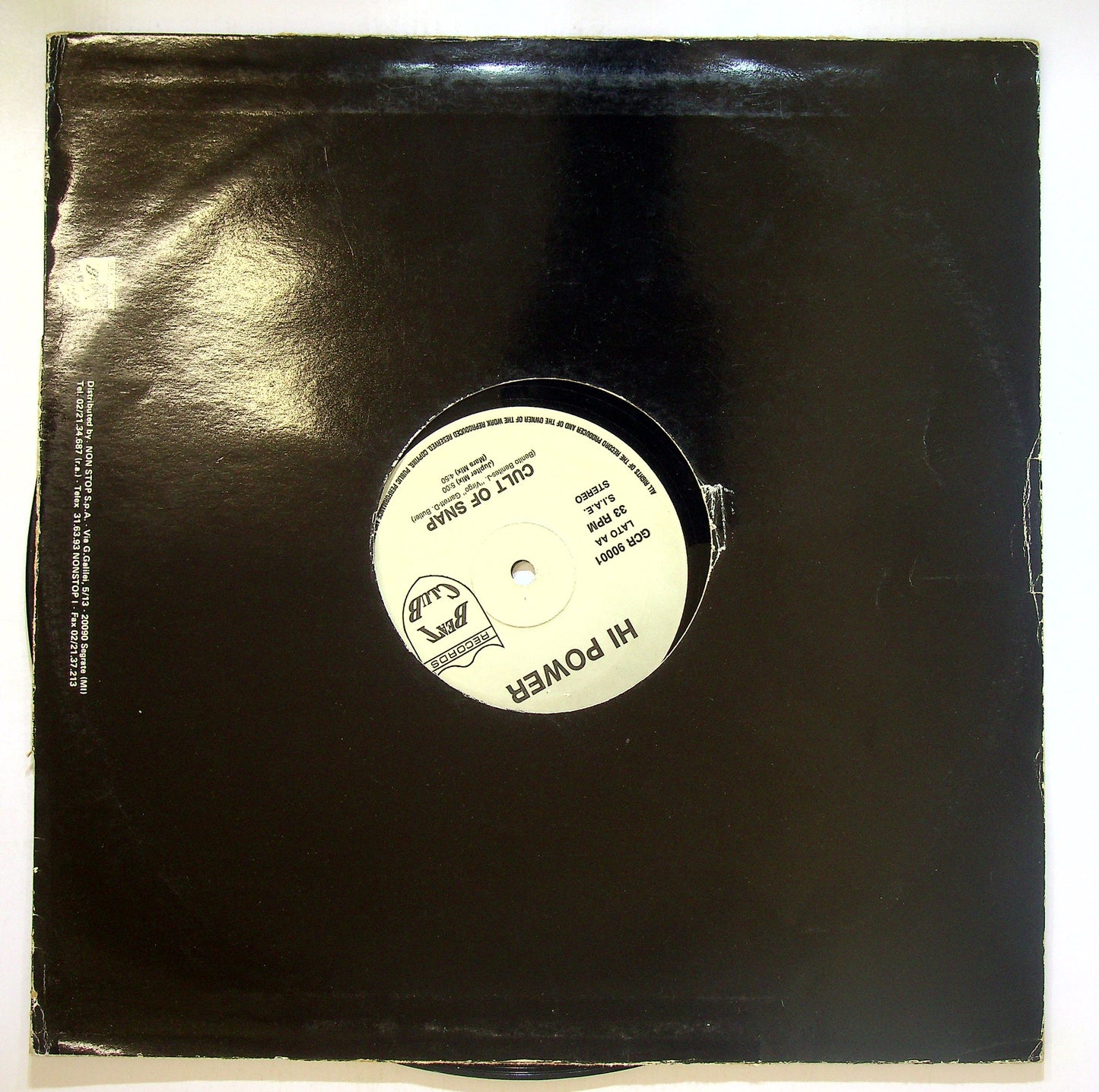 EBOND Hi Power - Simba Groove / Cult Of Snap Vinile V103008
