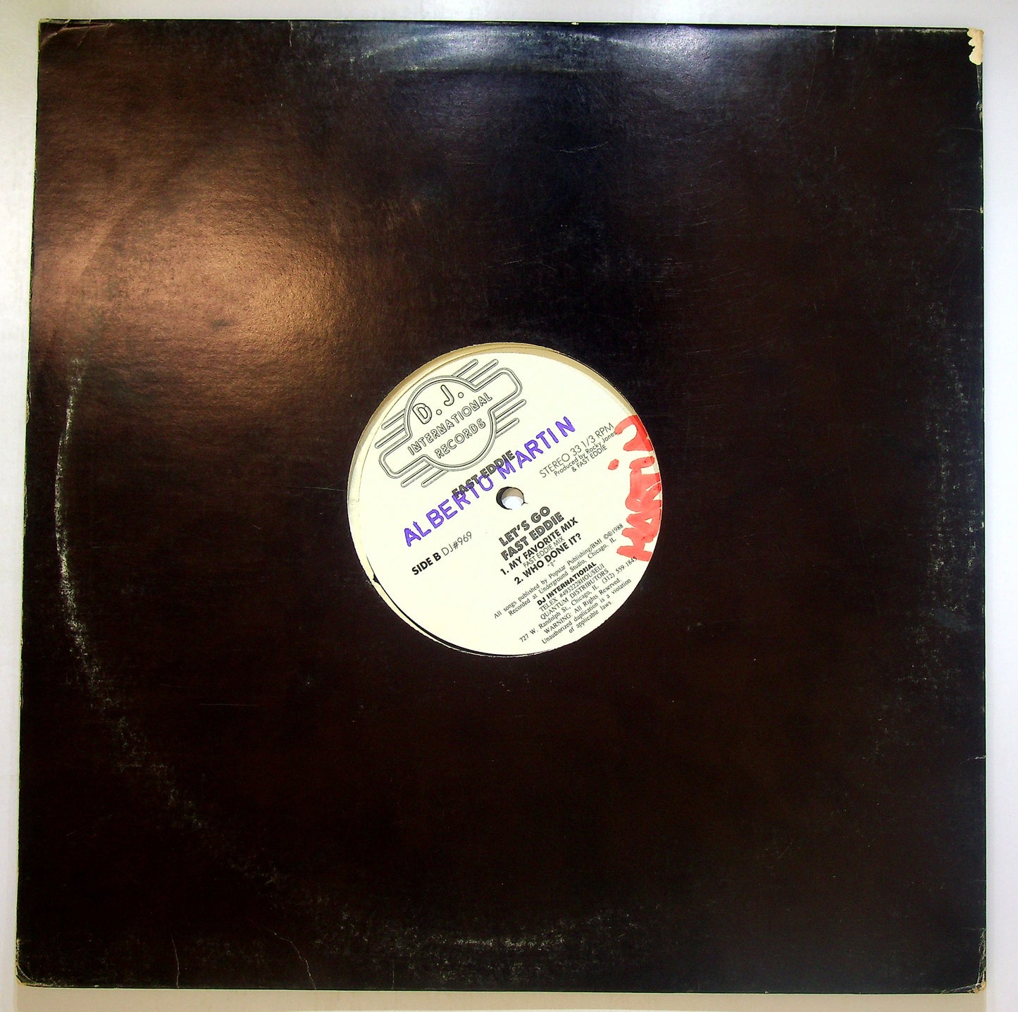 EBOND Fast Eddie - Let's Go Vinile V103015