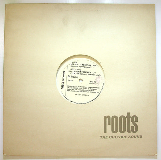 EBOND D. Level - Let's Get It Together Vinile V103022