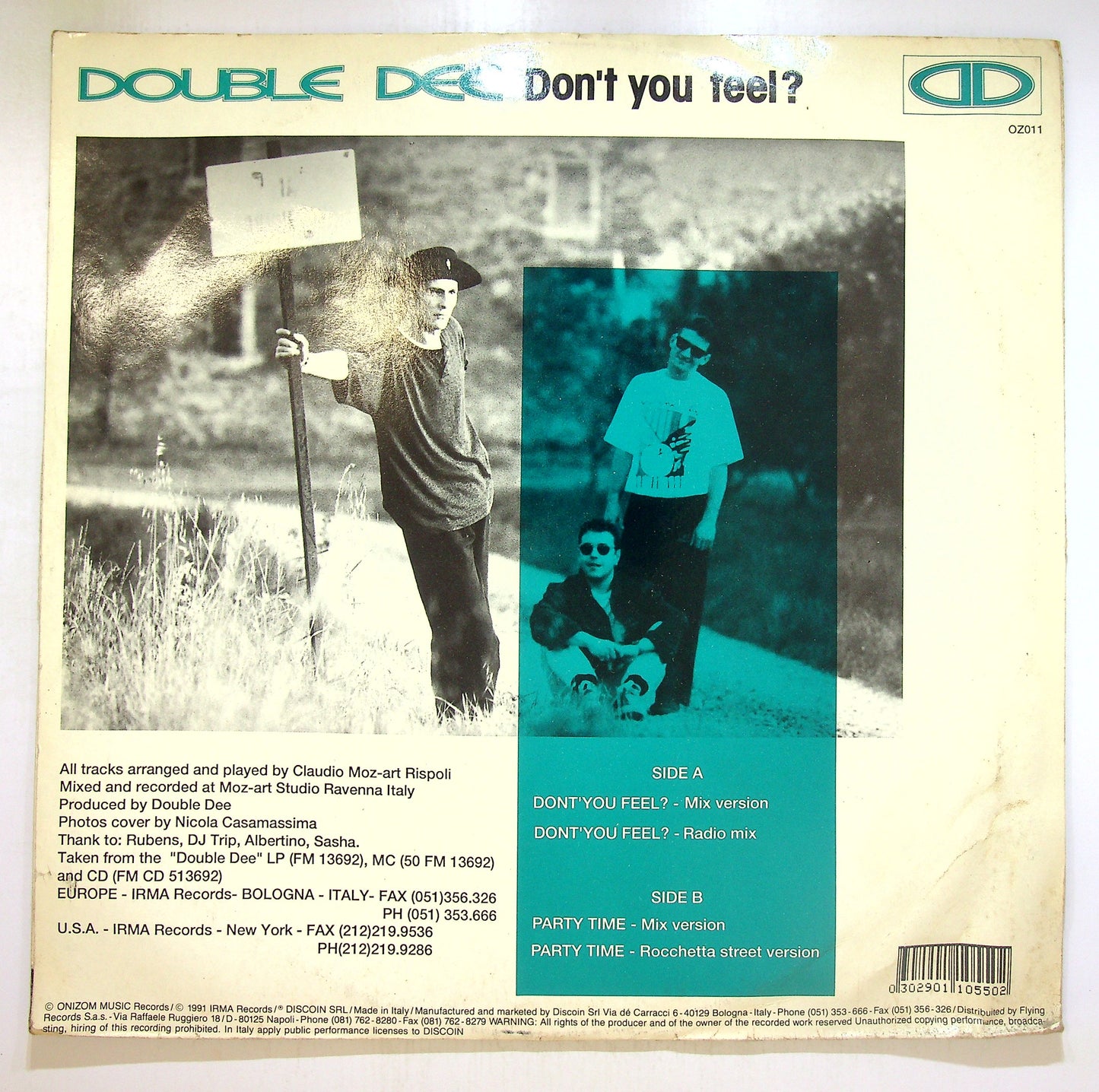 EBOND Double Dee - Don't You Feel? Vinile V103024