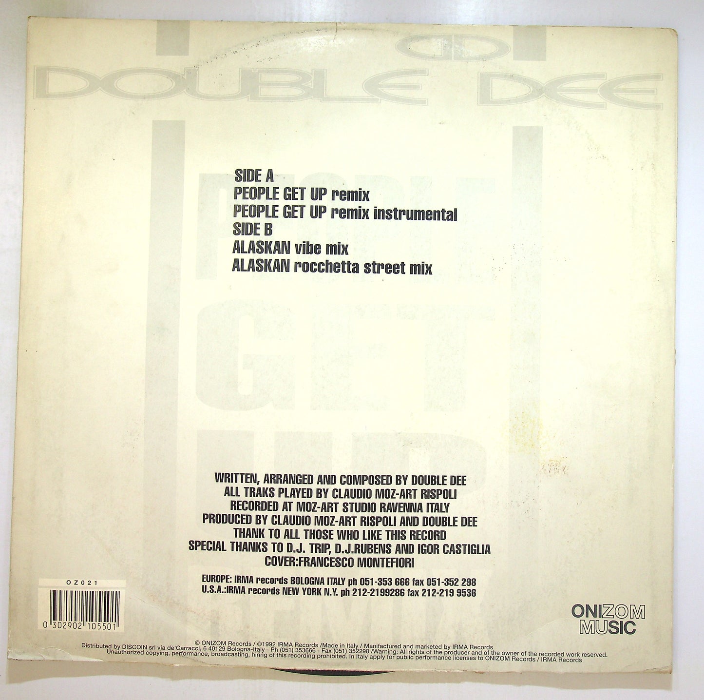 EBOND Double Dee - People Get Up (Remix) Vinile V103025
