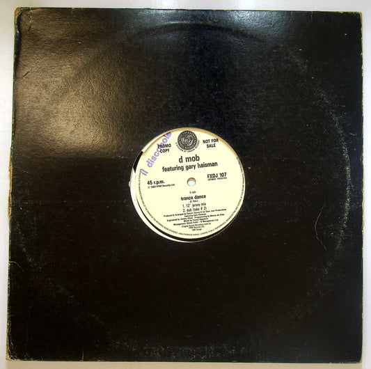 EBOND D Mob - It Is Time To Get Funky / Trance Dance Vinile V103034