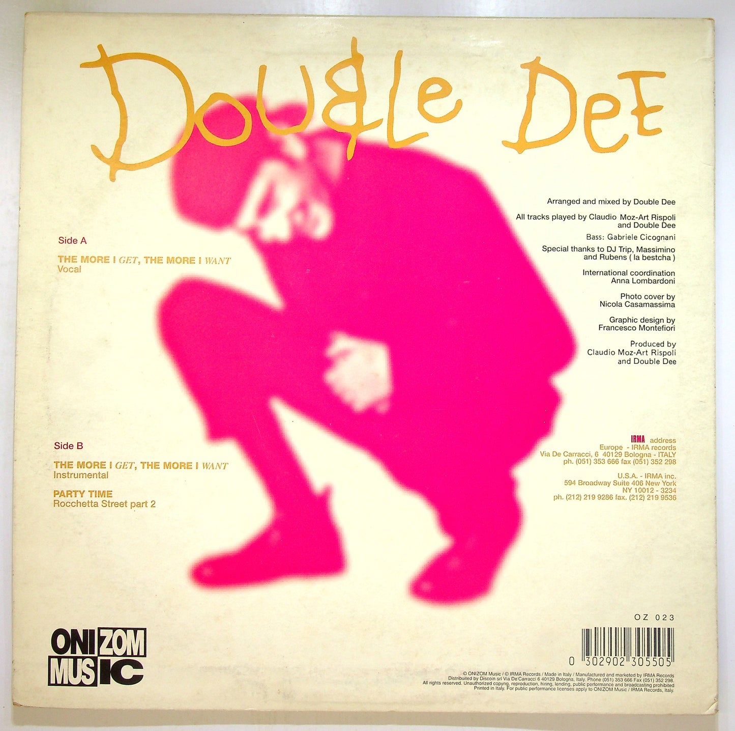 EBOND Double Dee - The More I Get, The More I Want Vinile V103036