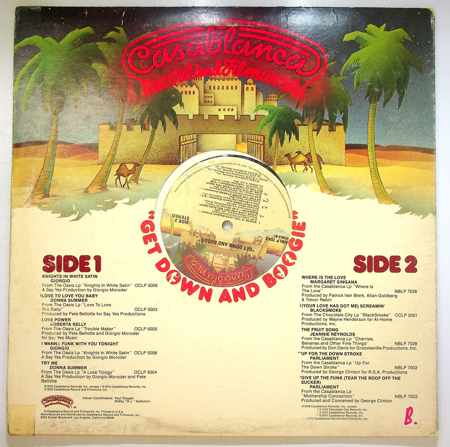 EBOND Various - Get Down And Boogie Vinile V103055