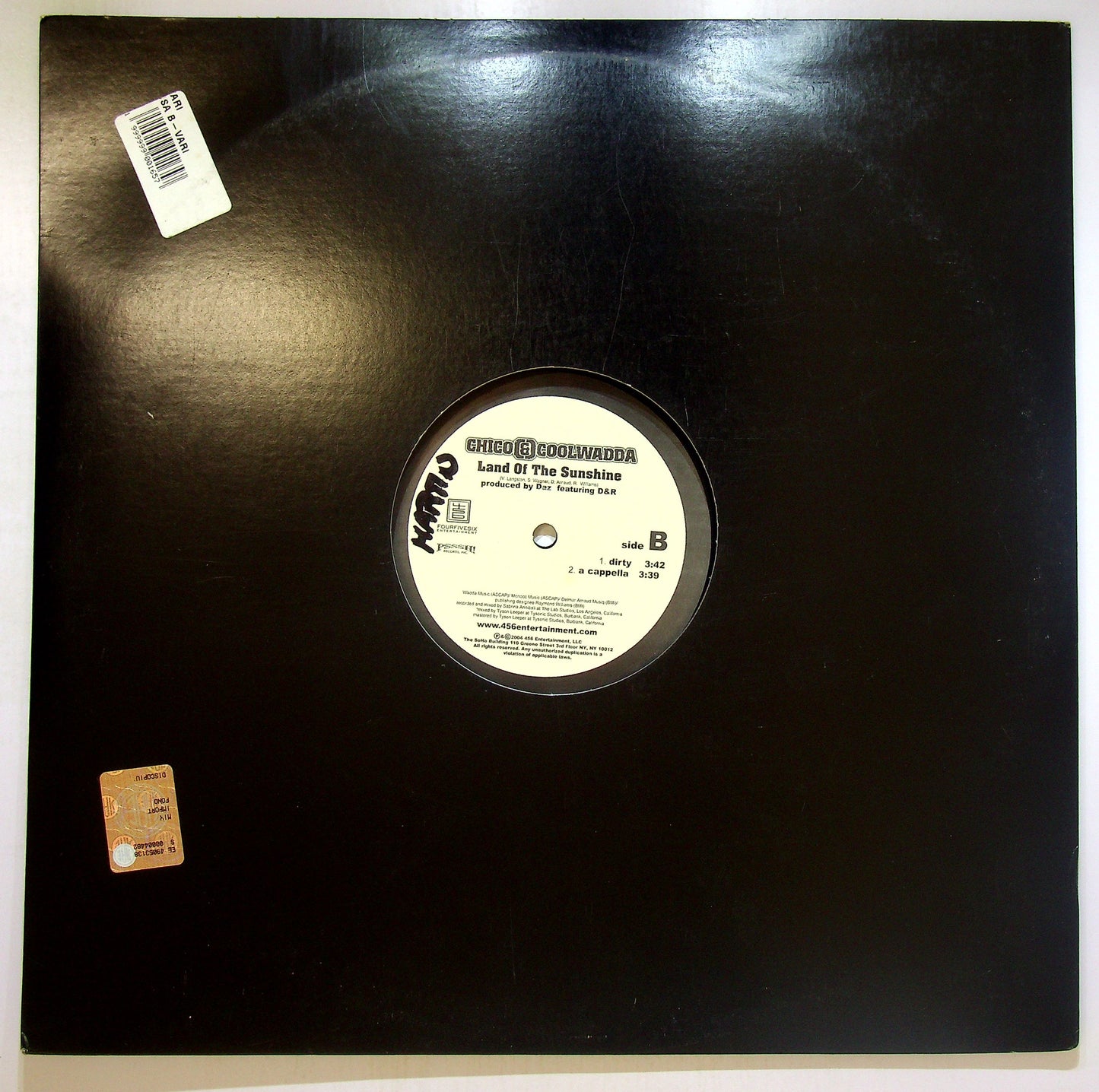 EBOND Chico & Coolwadda - Land Of The Sunshine Vinile V103071