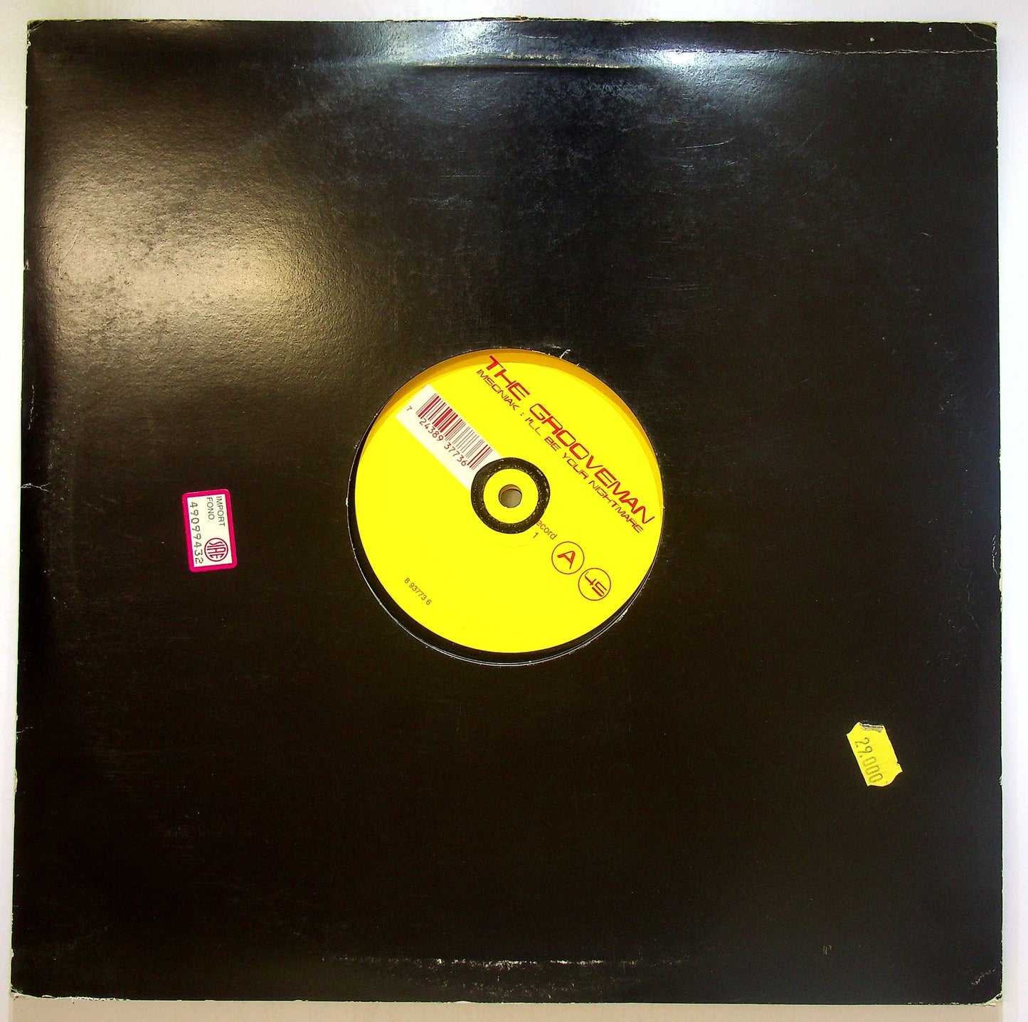 EBOND The Grooveman - Insomniak: I'll Be Your Nightmare Vinile V103075