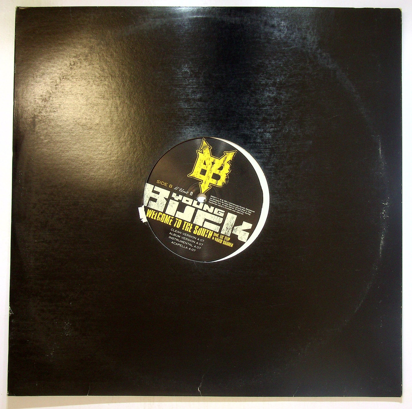 EBOND Young Buck - Let Me In / Welcome To The South Vinile V103082