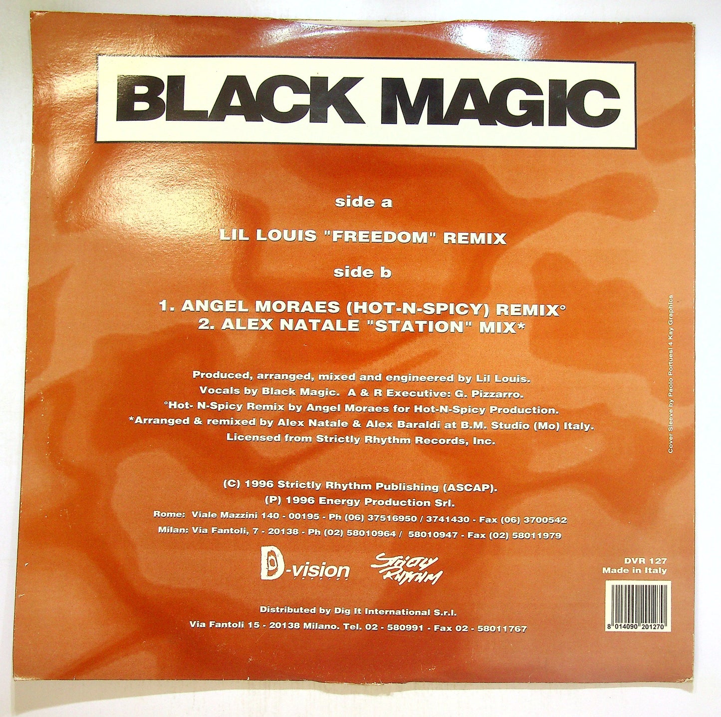 EBOND Black Magic - Freedom (Make It Funky) Vinile V103091