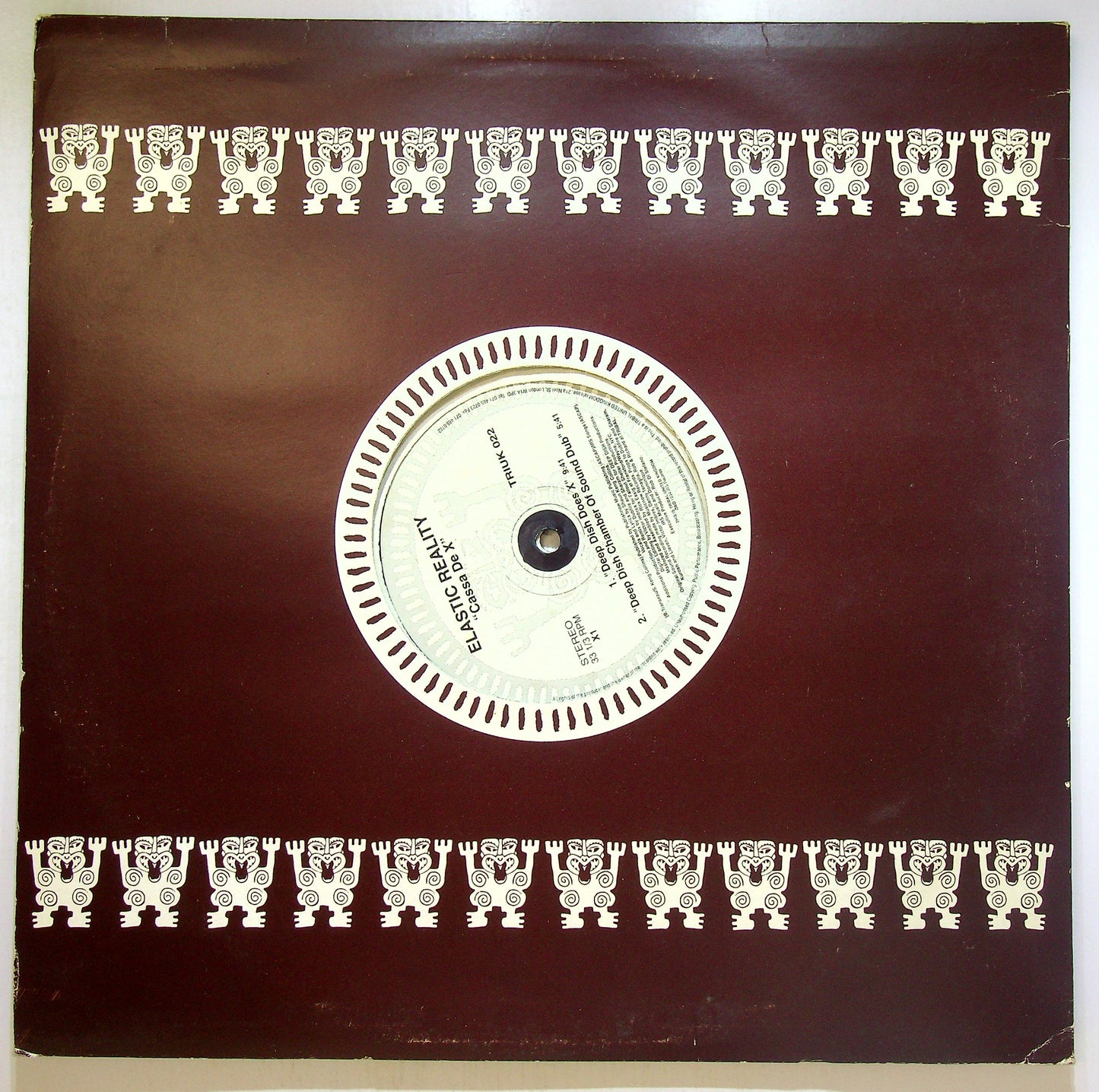 EBOND Elastic Reality - Cassa De X Vinile V103095