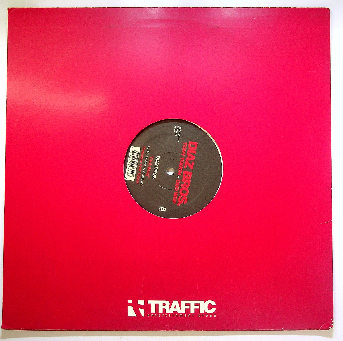 EBOND Diaz Bros. - Lean Back / Click Bang Vinile V103099