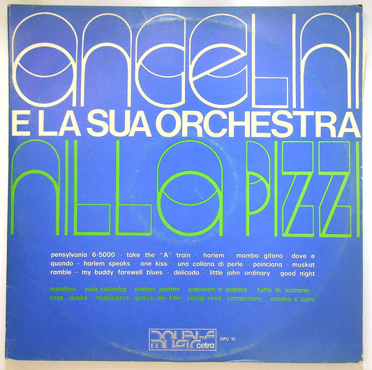EBOND Angelini E La Sua Orchestra - Nilla Pizzi Vinile V103117