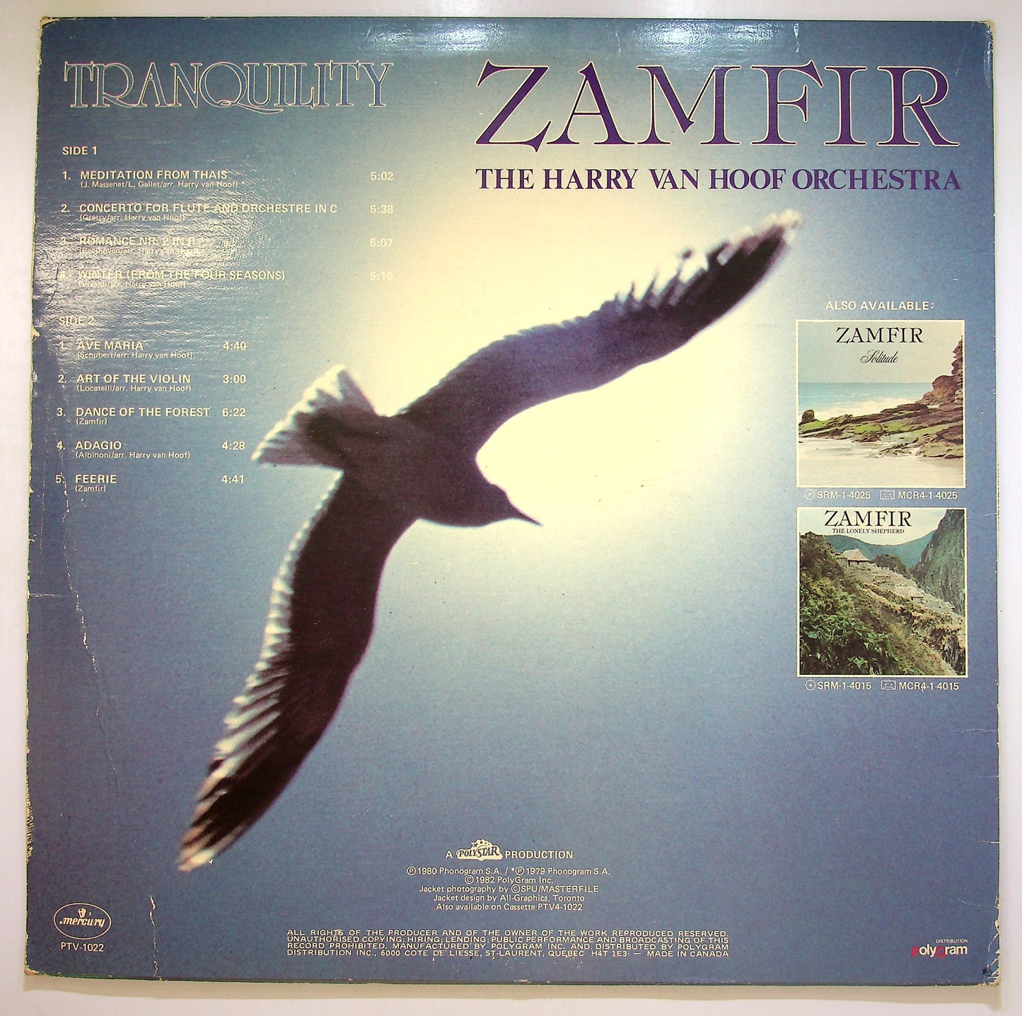 EBOND Zamfir - Tranquillity Vinile V103120