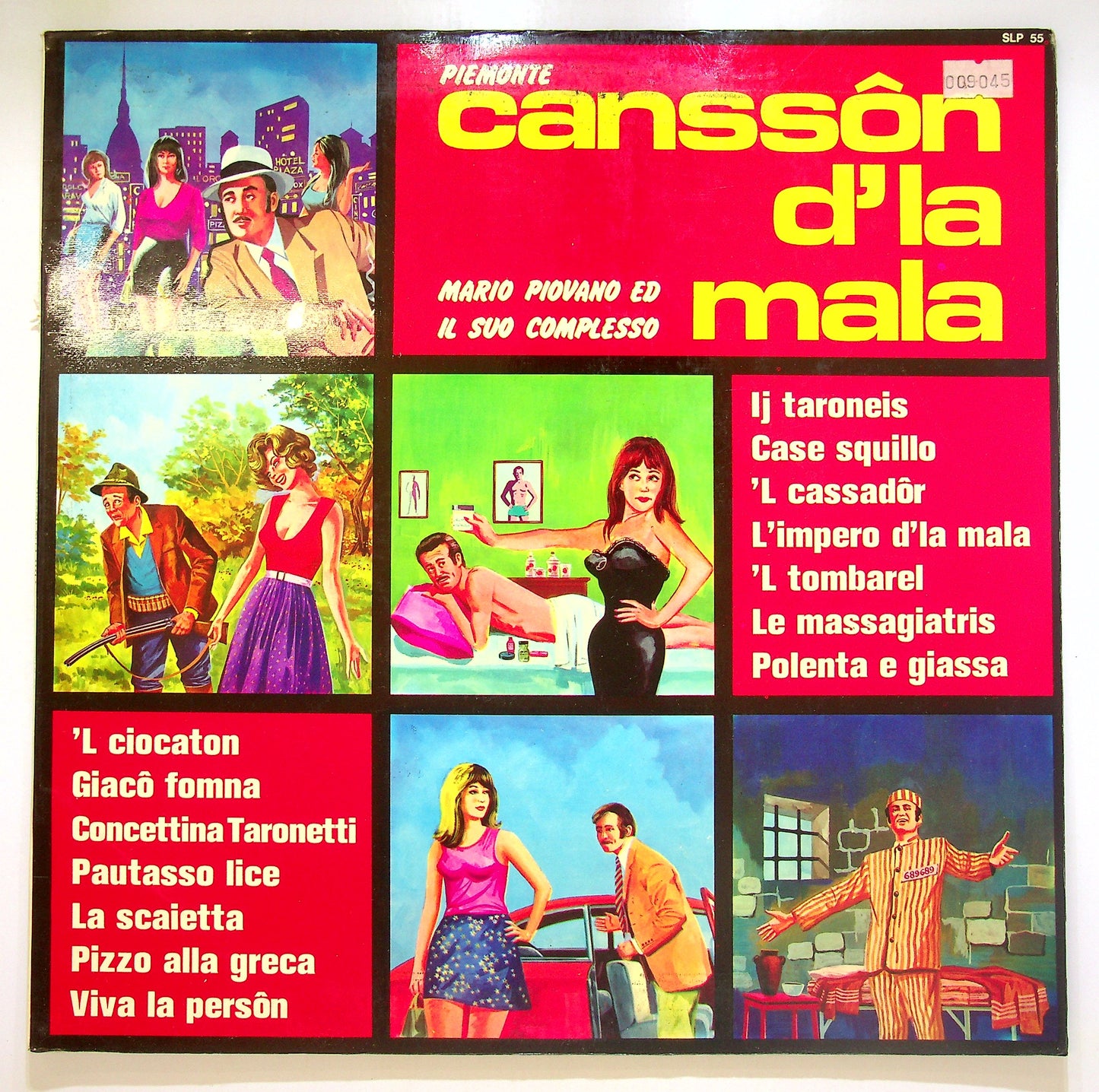 EBOND Mario Piovano E Il Suo Complesso - Cansson D'la Mala Vinile V103121