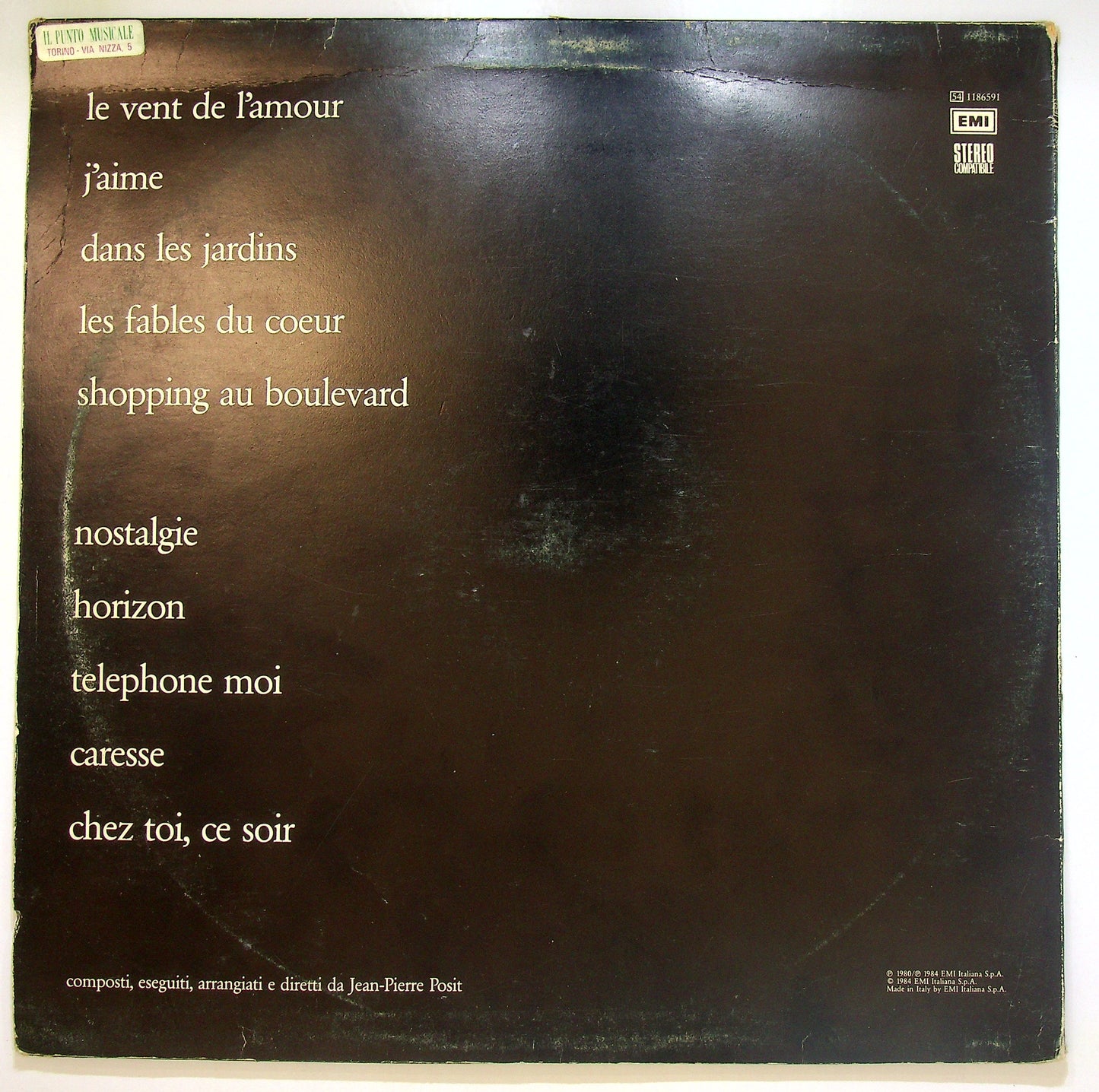 EBOND Jean-Pierre Posit - Jean-Pierre Posit Vinile V103122