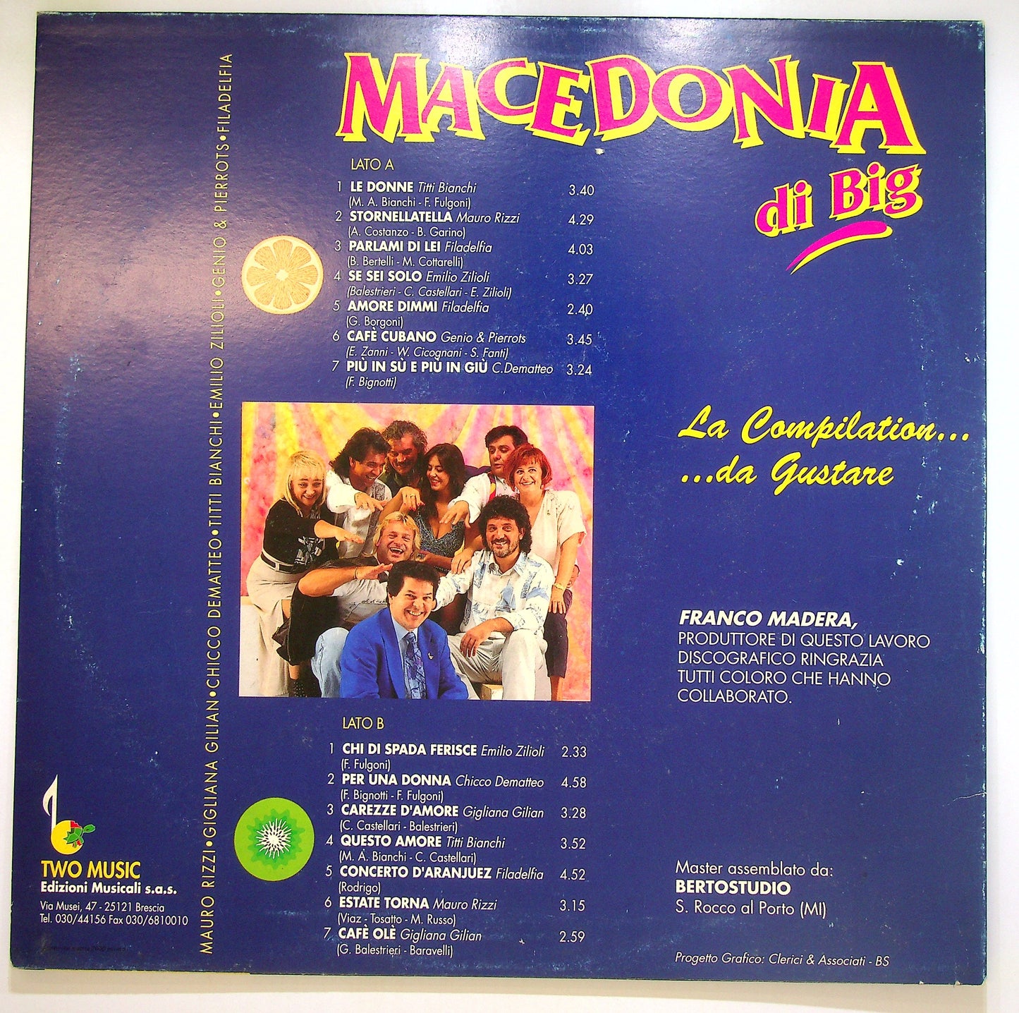 EBOND Various - Macedonia Di Big Vinile V103130