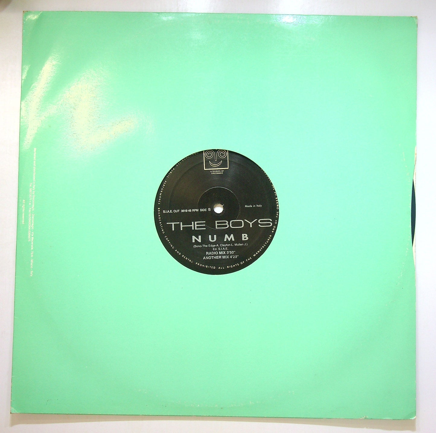 EBOND The Boys (5) - Numb Vinile V104015